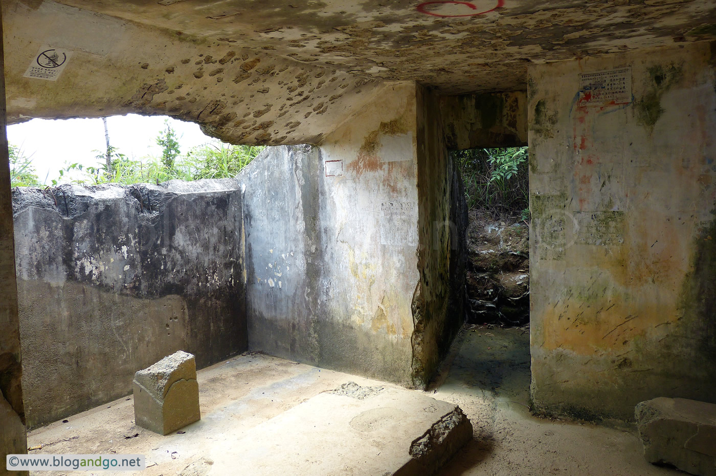 Shing Mun Redoubt - Inside the OP